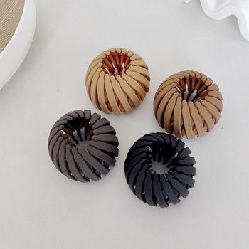 Spona za kosu s gripom, korejskog stila, plastika/smola, lakirani završni sloj, jesen 2024, dodatak za glavu