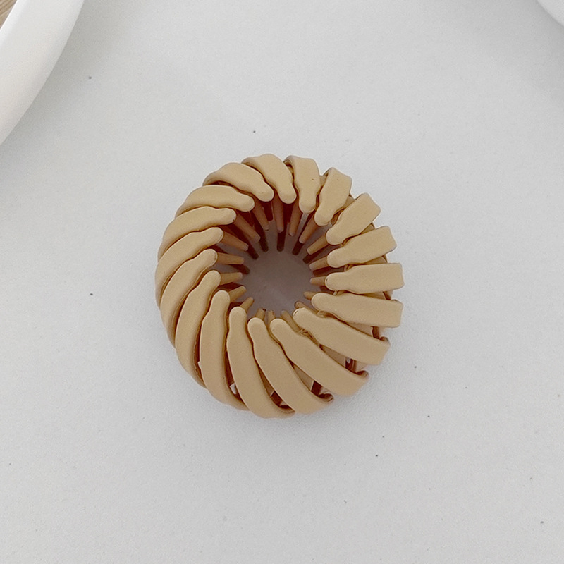 Spona za kosu s gripom, korejskog stila, plastika/smola, lakirani završni sloj, jesen 2024, dodatak za glavu