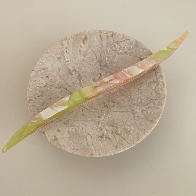 Acetato plaukų segtukas kuokštui – korėjinis stilius, geometrinis dizainas, kilmė Yiwu, ruduo 2024