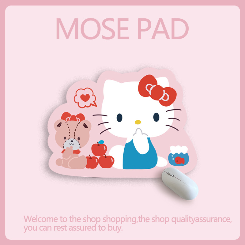 Мишка подложка от кожа, двустранна анти-изплъзваща, персонализирана по изображение, с лого