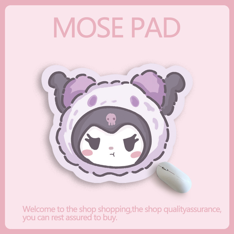 Мишка подложка от кожа, двустранна анти-изплъзваща, персонализирана по изображение, с лого