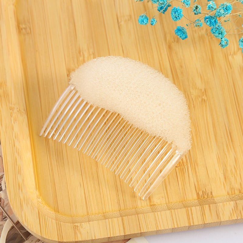 Korėjiečio stiliaus plaukų aksesuaras kirpčiukams – rankų darbo, plastmasė/derva, geometrinis stilius, prekės ženklas Fumei