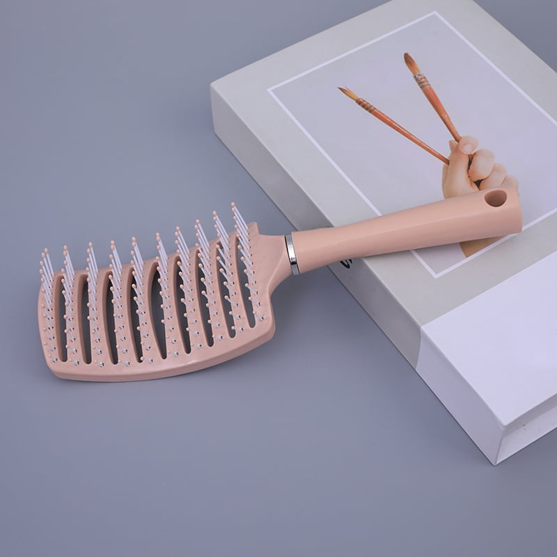 Õhupadjaga kamm peanaha massaažiks, juukselokide stiilimise komplekt, plastik, bränd AVDNDEA