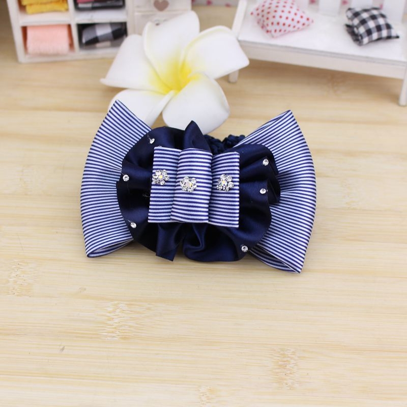 Yaxuan najlon klipsa za kosu – ručna izrada, gornji klip, ženski prirodni stil, dodatak za glavu, Net Flower serija