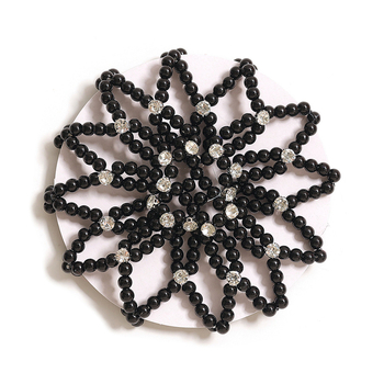 Pärlidega juuksevõrk tantsuetenduste jaoks, käsitsi kootud, moekas stiil, naistele, tootmiskoode H2706