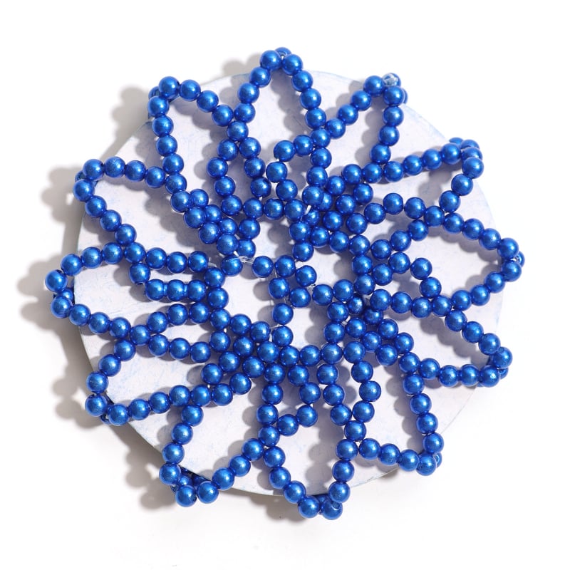 Pärlidega juuksevõrk tantsuetenduste jaoks, käsitsi kootud, moekas stiil, naistele, tootmiskoode H2706