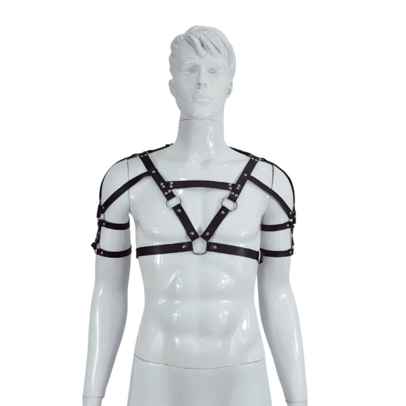 Мъжки кожени презрамки, ръчно изработени, стил модерен, NK001, Qianmianlang