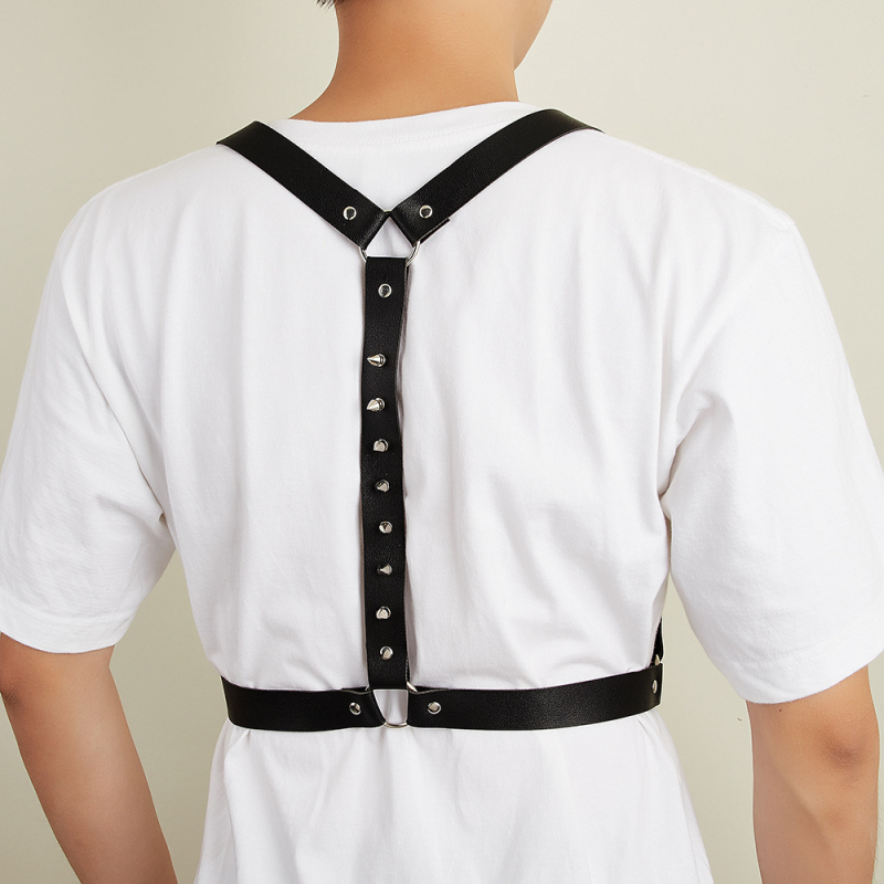 Мъжки кожени презрамки, ръчно изработени, стил модерен, NK001, Qianmianlang