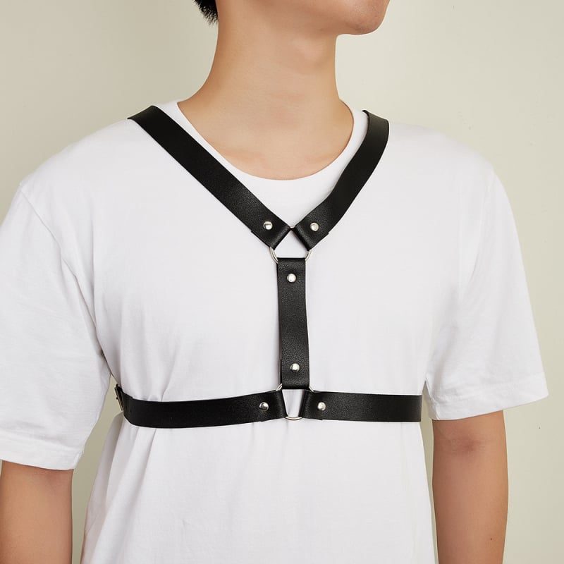 Мъжки кожени презрамки, ръчно изработени, стил модерен, NK001, Qianmianlang