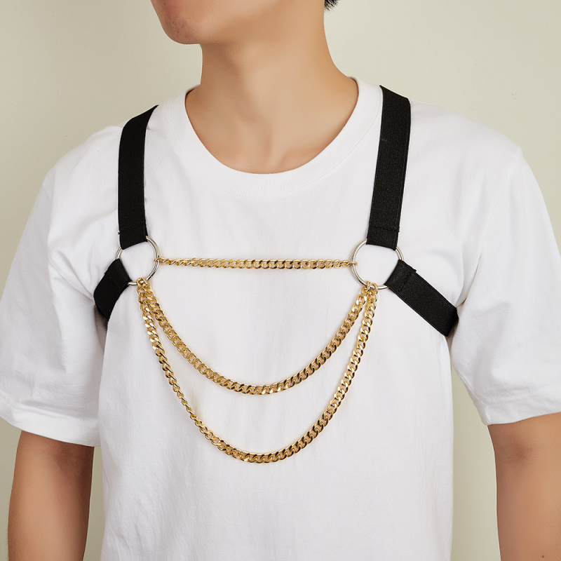 Мъжки кожени презрамки, ръчно изработени, стил модерен, NK001, Qianmianlang