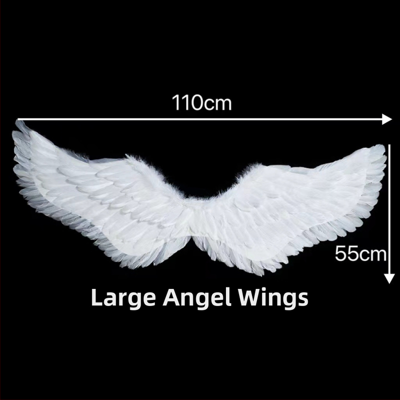 Ingli tiivad seljale, lastele cosplay rekvisiit, käsitöö, sulgedest