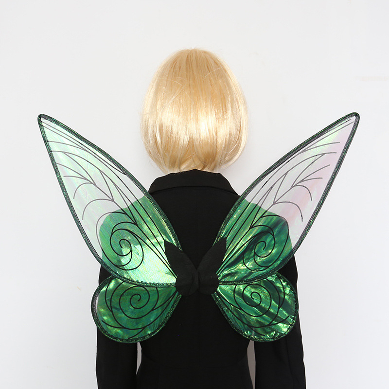 Ingli tiivad rekvisiit - käsitöö, kangast tiivad kostüümi jaoks, kohandatav töötlemine, litsentsitud privaatne märgis