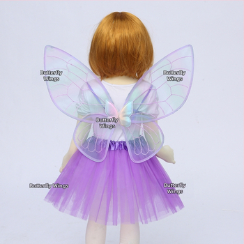 Independence liblika tiivad – kokkupandav selja dekoratsioon, kaheosaline komplekt, kink Lastepäevaks