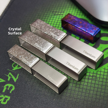 Xinxin Titanium prsten za pojas i igličasta kopča — čisto titan, otporno na koroziju, udoban