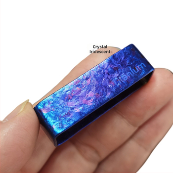 Xinxin Titanium prsten za pojas i igličasta kopča — čisto titan, otporno na koroziju, udoban