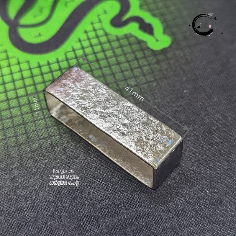 Xinxin Titanium prsten za pojas i igličasta kopča — čisto titan, otporno na koroziju, udoban