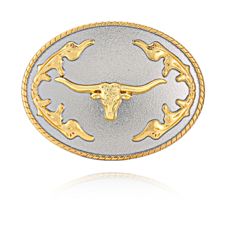 Ötvözet övcsat lófej motívummal, Western cowboy stílusban, sima csat, tökéletes lovagláshoz és esküvőkhöz, minden évszakban használható, 2025 tavaszán jön ki
