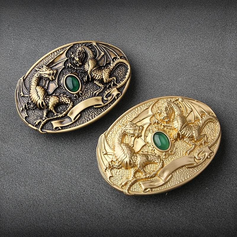 Réz övcsat, sima csat, retro stílus; testreszabás elérhető; 2020 nyári kiadás