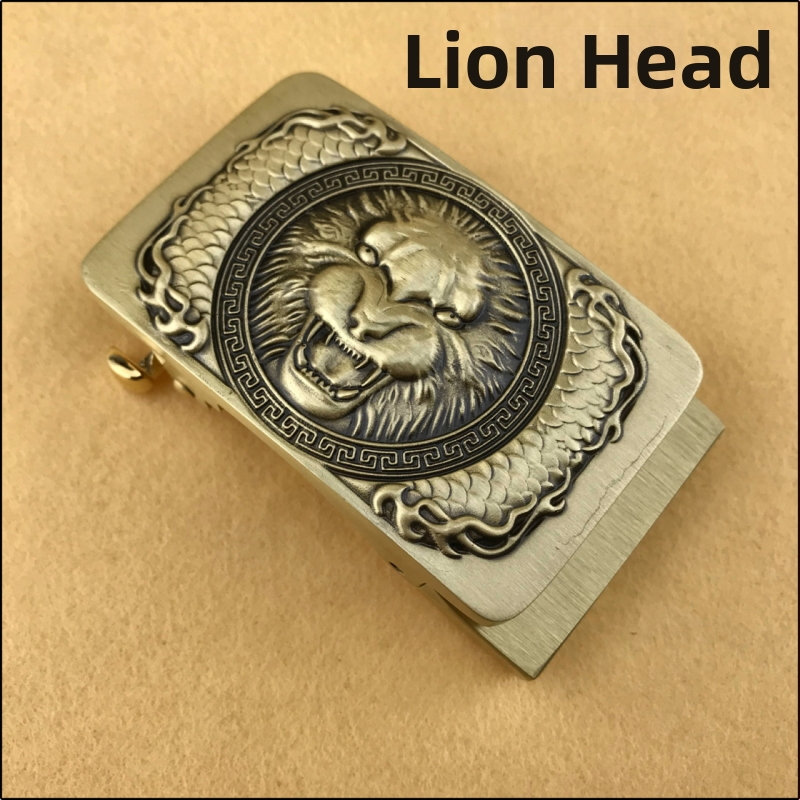 Vaska jostas sprādze ar automātisku aizvērumu, retro stilā, brīvā laika izmantošanai.