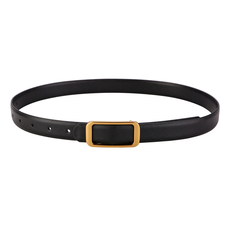 Női valódi bőr öv; két réteg marhabőr konstrukció; ötvözet csattal és pin-zárás; antik felület.