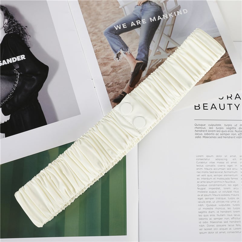 Curea de talie elastică pentru geacă de puf, din bumbac, lungime 60–80 cm, pentru toate sezoanele, accesoriu feminin pentru talie