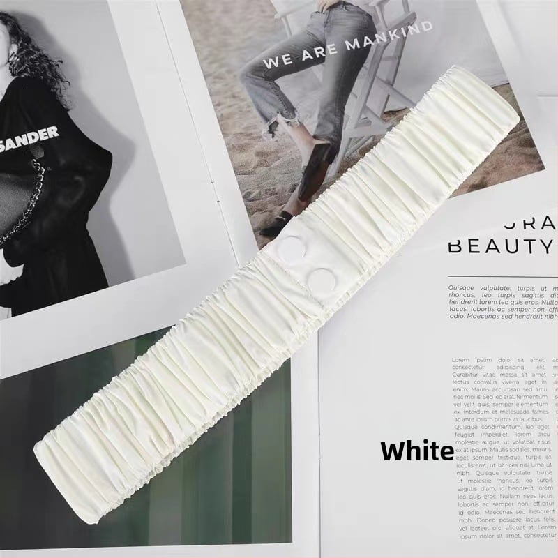 Curea de talie elastică pentru geacă de puf, din bumbac, lungime 60–80 cm, pentru toate sezoanele, accesoriu feminin pentru talie