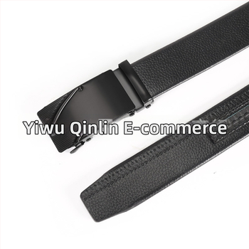 Vyriška juosta iš dirbtinės odos su automatine geležies sagtimi, plotis 2-4 cm, verslo stilius