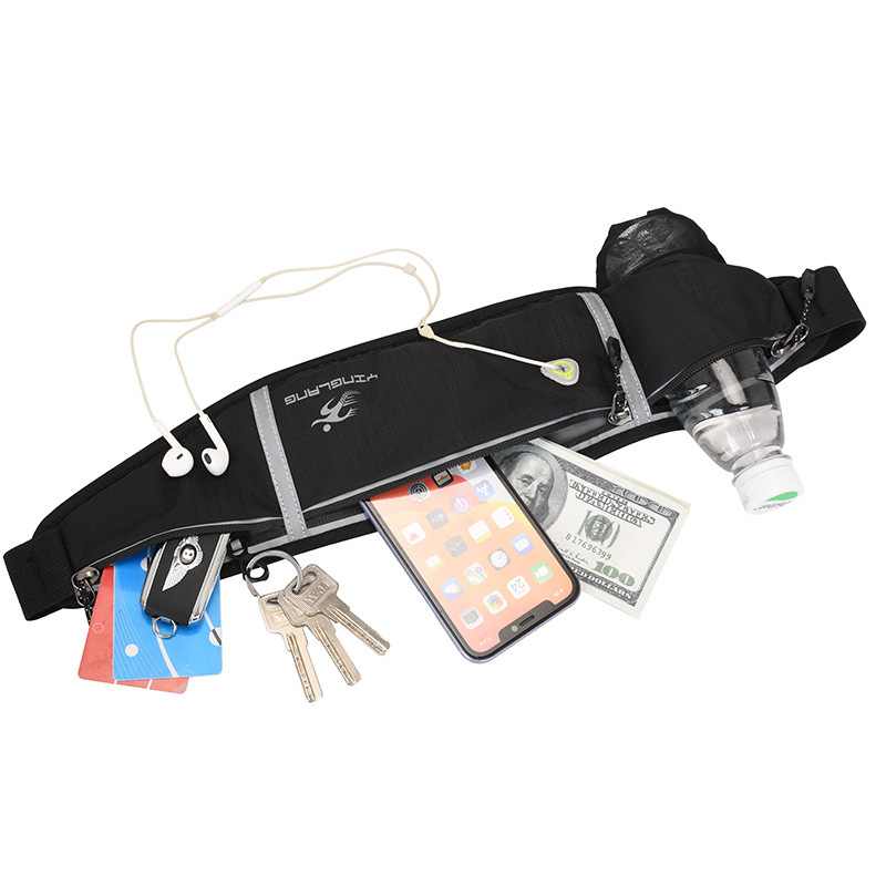 Borsetă de talie pentru sporturi în aer liber — Nylon, respirabilă, impermeabilă, rezistentă la uzură, reduce povara