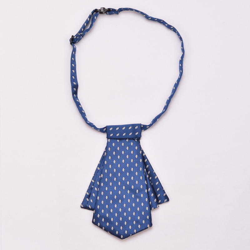 Ženski mašni za ovratnik, jacquard uzorak, prugasti i točkasti uzorak, dvostruki slojni mašni, korejski stil