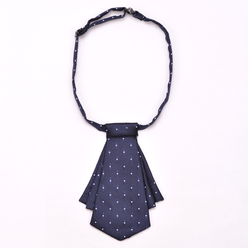 Ženski mašni za ovratnik, jacquard uzorak, prugasti i točkasti uzorak, dvostruki slojni mašni, korejski stil