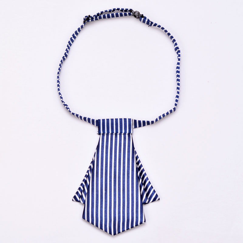 Ženski mašni za ovratnik, jacquard uzorak, prugasti i točkasti uzorak, dvostruki slojni mašni, korejski stil