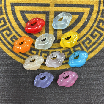 Kakla ķēde ar kaķa acs akmeni, Ruyi Xiangyun aizdare, koncentriska aizdare, pulēta, Yiwu, rudens 2025