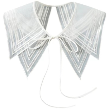 Gallér virág és csokornyakkendő — anyag: organza, sifon, csipke, koreai len; stílus: síkfejű, női, koreai verzió; technika: hímzés; minta: virág