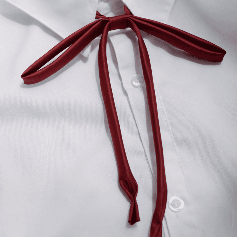 Galléros virágos nyakkendő — uniszex Koreai stílus, 90% poliészter, Kód DY1009064643, 2025 tavasz