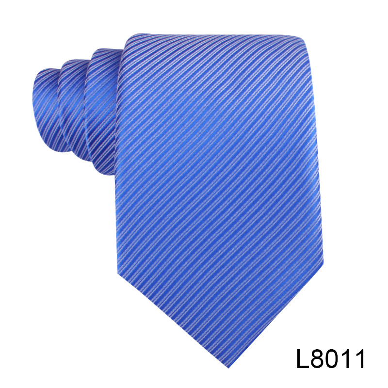 Vyrų kaklaraištis iš poliesterio siūlų, jacquard audinys, vienos spalvos raštas, poliesterio pamušalas, strėlių stilius