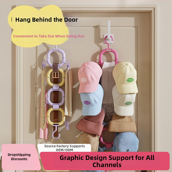 Cepuru turētājs ar klipu - plastmasas, saliekams, modelis 1, zīmols Orange Words