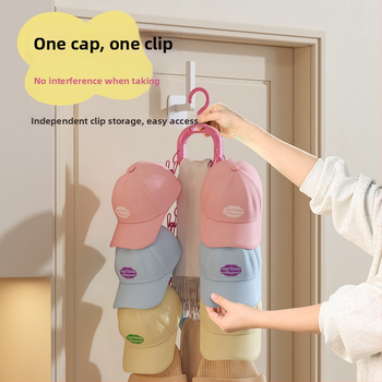 Cepuru turētājs ar klipu - plastmasas, saliekams, modelis 1, zīmols Orange Words