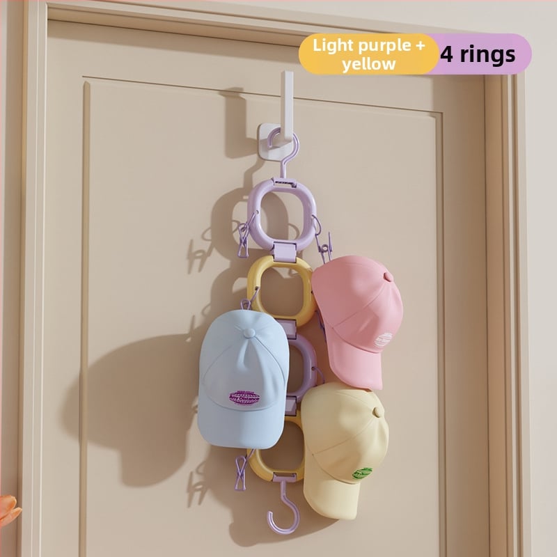 Cepuru turētājs ar klipu - plastmasas, saliekams, modelis 1, zīmols Orange Words