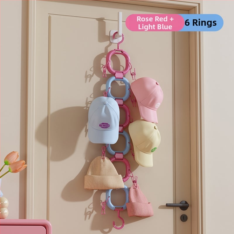 Cepuru turētājs ar klipu - plastmasas, saliekams, modelis 1, zīmols Orange Words