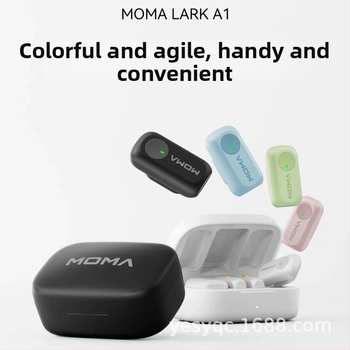 Mammoth LARK A1 Belaidė lapel mikrofonas tiesioginiam perdavimui – Omnidirekcinis, 100 Hz–20 kHz, veikimo laikas 6–8 valandos