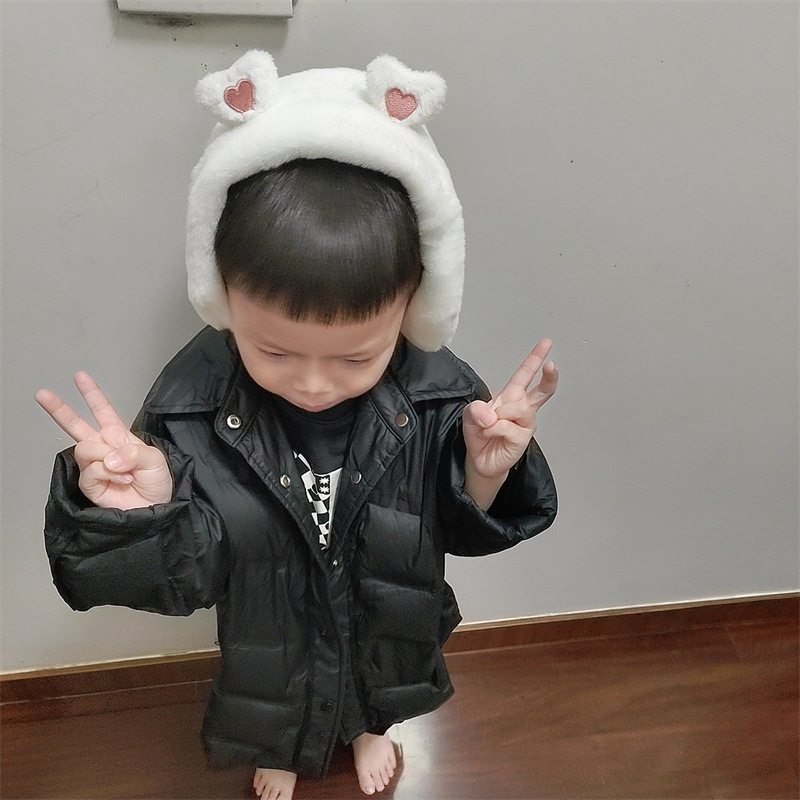 Dámske zimné ušné ochranné pomôcky a spona na vlasy – králičia kožušina, teplá zima, sladký štýl, dospelá žena, zima 2024