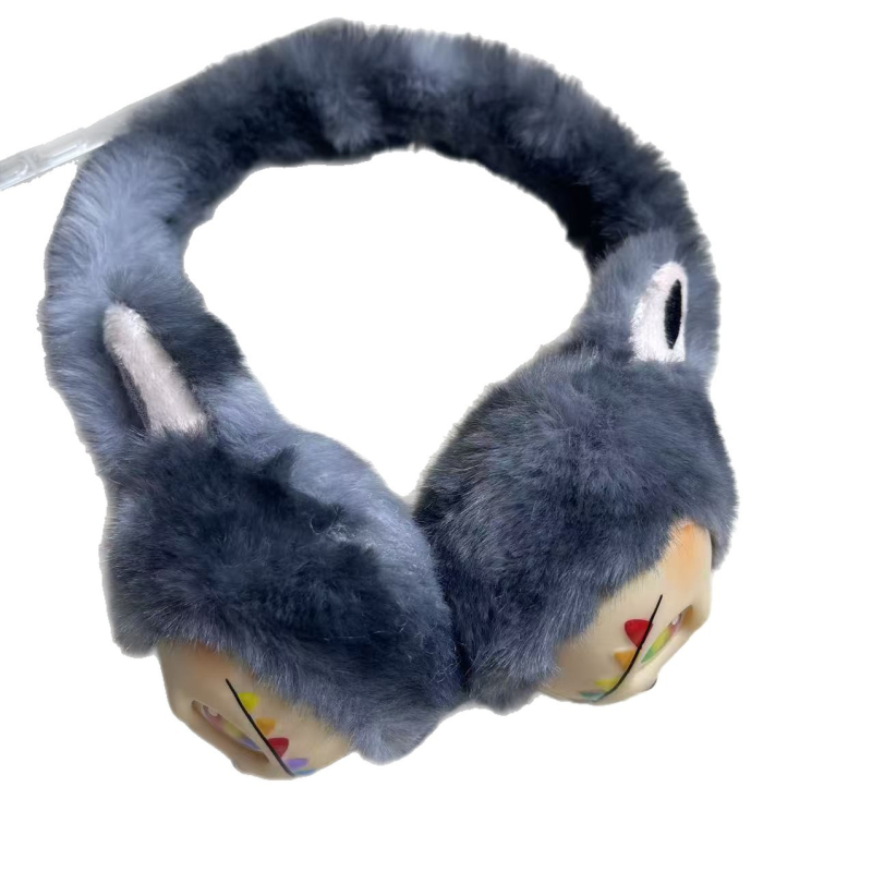 Protecții pentru urechi pentru copii, model în blocuri de culori, rezistente la vânt, calde pentru iarnă