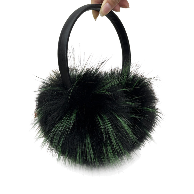 Protecții pentru urechi din pluș, unisex, sezon iarnă/toamnă, model monocrom, mențin căldura