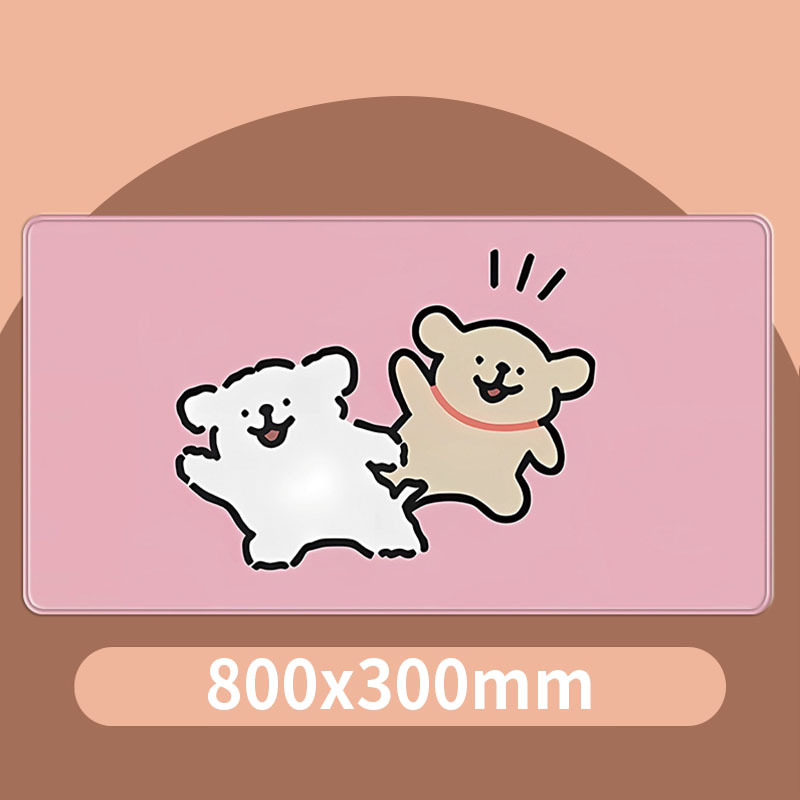 Karikatūrinis pelės kilimėlis biurui, audinys, neslystantis, vienpusis, termotransferas, OEM apdorojimas