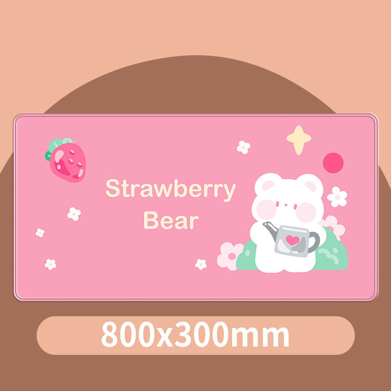 Karikatūrinis pelės kilimėlis biurui, audinys, neslystantis, vienpusis, termotransferas, OEM apdorojimas