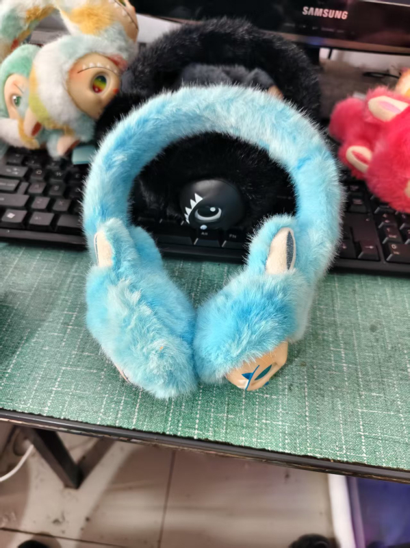 Earmuffs ( crtić uzorak, umjetna koža, zima/jesen, održavaju toplinu, za djecu )