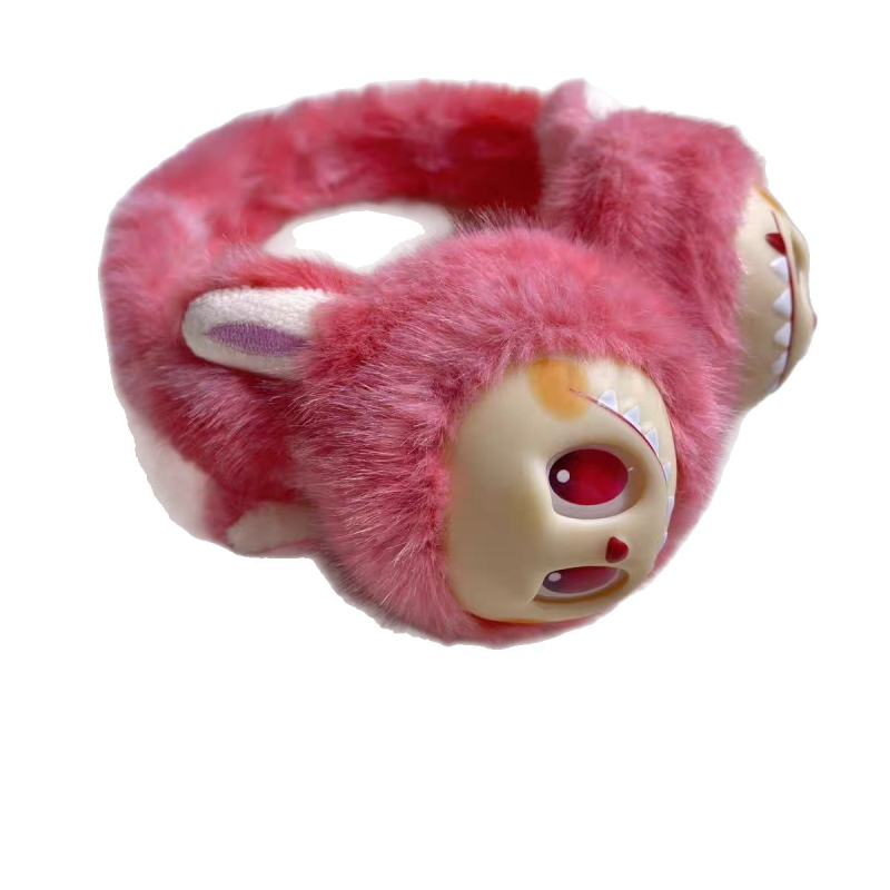 Earmuffs ( crtić uzorak, umjetna koža, zima/jesen, održavaju toplinu, za djecu )