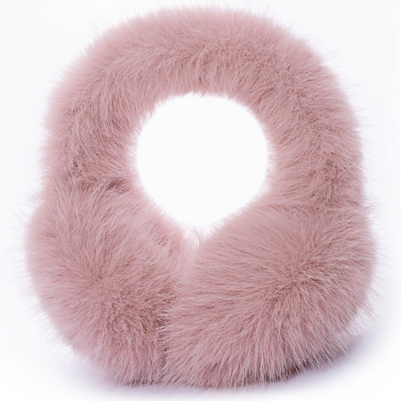 Žieminiai ausų apsaugai lauko sportui – unisex, sulankstomi, vienos spalvos dizainas, išlaiko šilumą