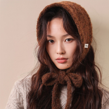 Plyšinis kaklo šalikas su ausų apsauga, unisex, monochromatinis raštas, išlaiko šilumą