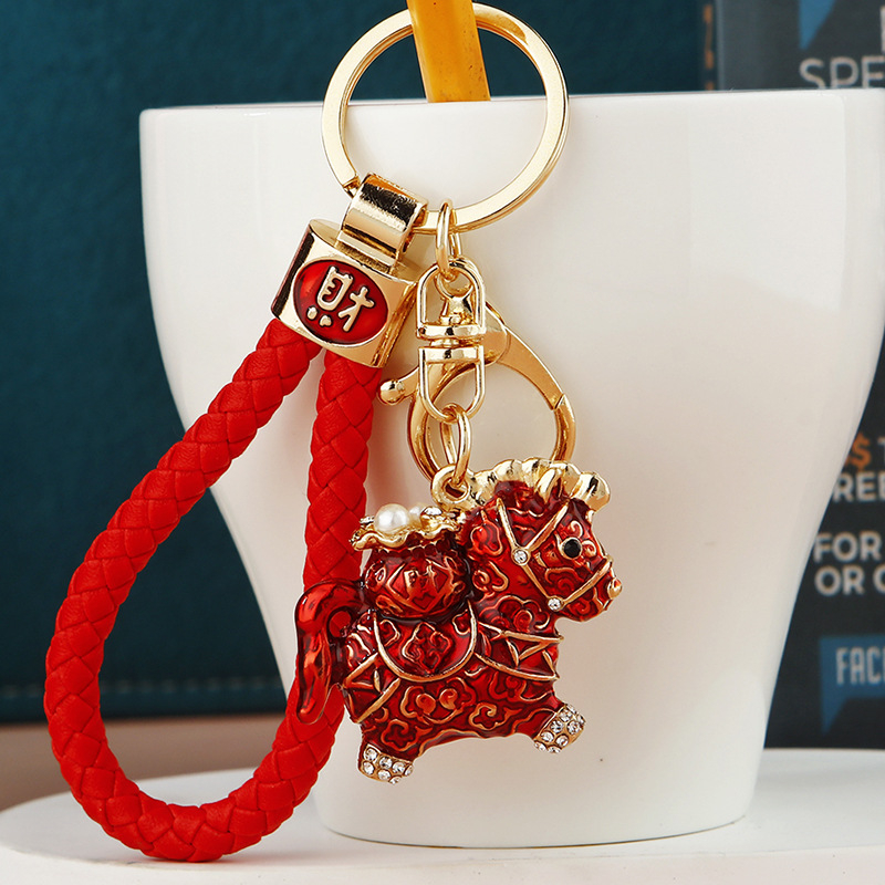 Raktų pakabukas – kinų stiliaus, metalas, prekės ženklas Yasheng, nacionalinis trendas, kūrybinis rankinės pakabukas